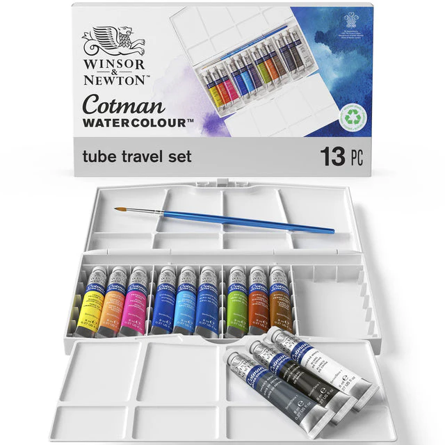 Winsor & Newton Cotman Watercolour Tube Travel Set - Image 3