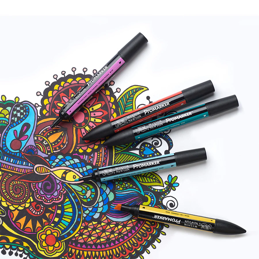 Winsor & Newton ProMarkers Set of 6 Mid Tones - Image 3